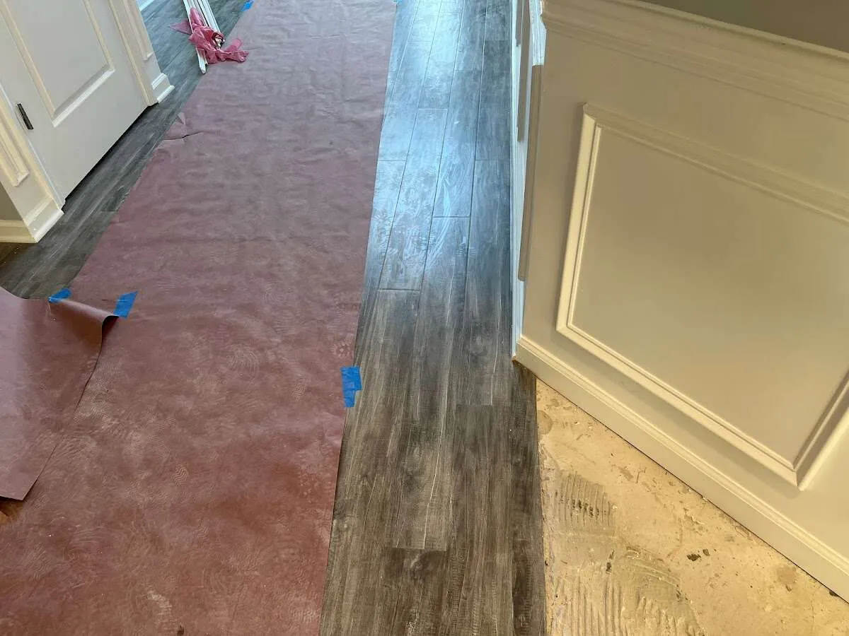 Completed marble shower restoration in Silsbee